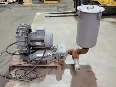 10 hp Regenerative Blower on Skid