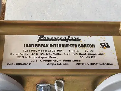 USED POWERCON CORP L502-309
