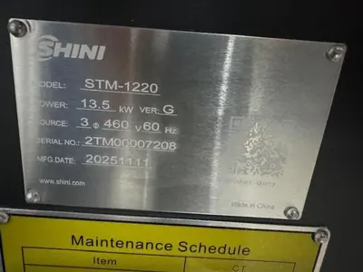 NEW 2026 SHINI STM-1220-O 460V