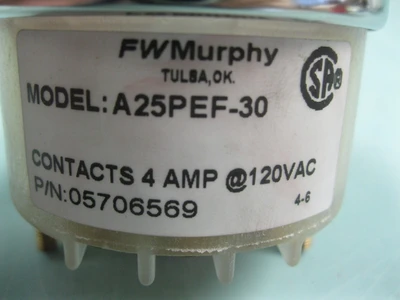 NEW Murphy A25PEF-30