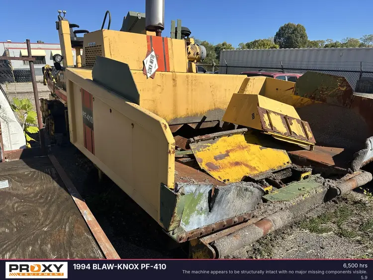Used 1994 BLAW-KNOX PF-410 Asphalt Pavers Louisiana US | Proxy Equipment #1379951