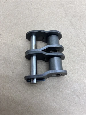 Lot Of (2)TSUBAKI Offset Link: For Std Roller Chains, 80, Double Strand.