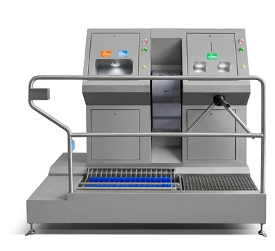 USED Roser SANI-COMPACT PLUS INTEGRATED HYGIENE STATION