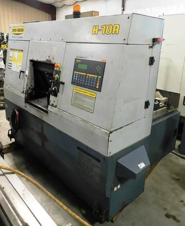 Used 2008 HYD-MECH H-10A Horizontal Dual Column Band Saws Illinois US | BLUMBERG MACHINERY COMPANY #396483
