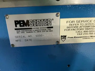 Used 1999 PEMSERTER PS1000 Insertion Machines Ohio US | HGR 24 #1290297