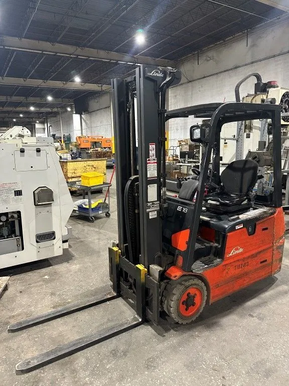Used LINDE E18 Electric Forklifts Ohio US | McKean Machinery Sales #1284857