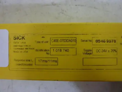 USED SICK C40E-0703DA010