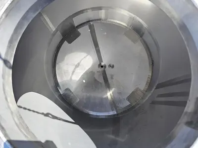 Used ADI Laval 1100 Gallon Tank, 304 Stainless Steel