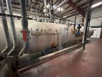 USED 1968 REID BOILER WORKS 60”X 40’ LONG DOUBLE DOOR