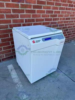 USED BECKMAN AVANTI J-E  REFRIGERATED HIGH-SPEED FLOOR CENTRIFUGE W/ JLA-9.100 ROTOR