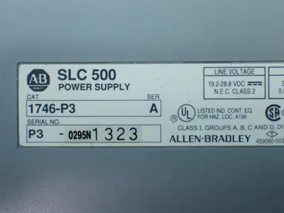 USED ALLENBRADLEY 1746P3
