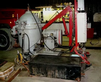 Nanjing DZY 50 purifier centrifuge skid, SS.