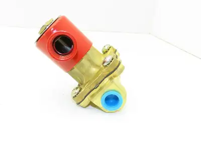 Lancer 2LB26L110 2-Way Skinner Solenoid Valve 3/8" NTP N.C. 0-40psi MISSING COIL