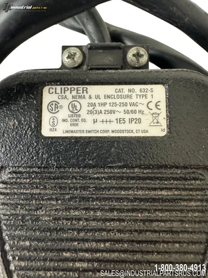 Used CLIPPER 632-S Relays & Switches Kentucky US | Industrial Parts R Us Inc. #1371327
