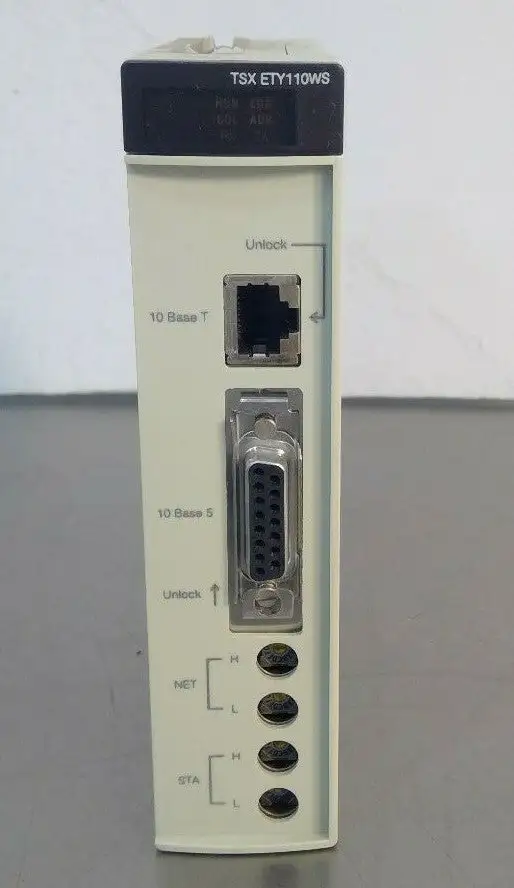 Schneider Electric Modicon Premium TSX ETY110WS - TSX57 ETWTCP.IPWS Module 3D-2