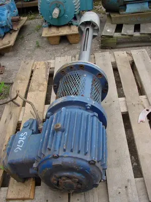 0.75 Kw 930 Rpm Axial Tube Mixer