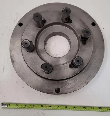 Used BUCK CHUCK D1-8 LATHE CHUCK MOUNT – 12IN DIAMETER Misc Industrial Equipment Kentucky US | Aucto #686955