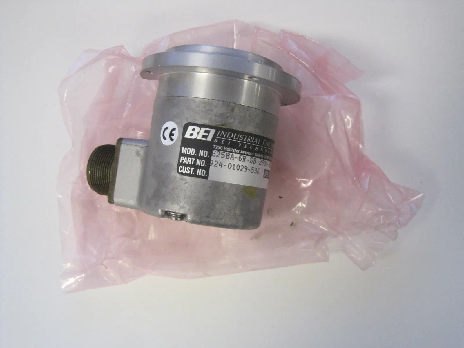 REPAIRED BEI E25BA-6R-SB-2500-ABZC-7272-SM18-S ENCODER