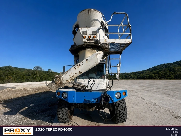 Used 2020 TEREX FD4000 Cement Mixers Kentucky US | Proxy Equipment #1424177