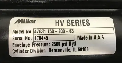 Used PARKER EDM-37979A Cylinders Michigan US | Ideal Machinery #1261383