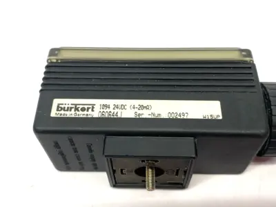 USED BÜRKERT ELECTRONIC VALVE SWITCH 4-20MA 1094 24VDC