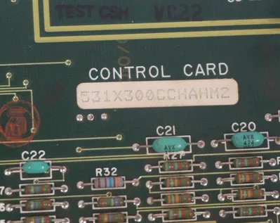USED GE FANUC 531X300CCHAHM2 CONTROL CARD