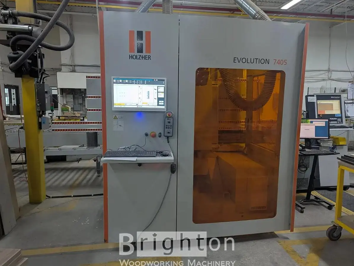 USED 2019 HOLZHER EVOLUTION 7405 - USED CNC, ONLY 193 HOURS.