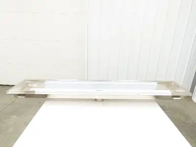 Regency 600FT1272SS 12" x 72" 14-Gauge Stainless Steel Floor Trough NSF