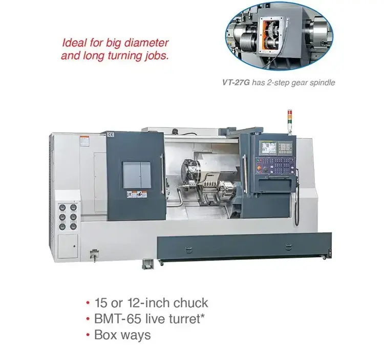 New | in-Stock 2025 MIGHTY VIPER VT-30GL CNC Lathes Illinois US | Blackout Equipment, LLC #238374