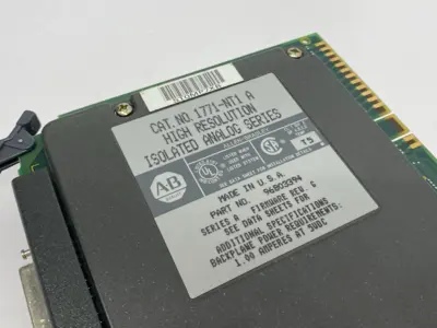 USED ALLEN-BRADLEY SER. A HIGH RESOLUTION ISOLATED ANALOG MODULE 8-CHANNEL