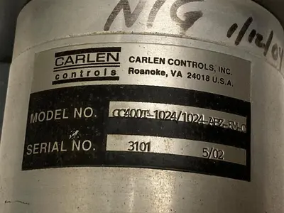 USED CARLEN CONTROLS CC400T-1024/1024-ABZ-FM-C