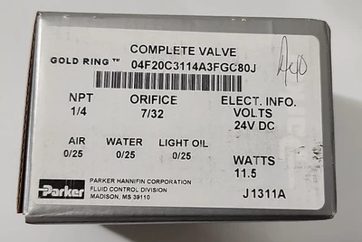 NEW Parker 04F20C3114A3FGC80J