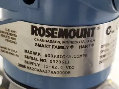 Used ROSEMOUNT 3095MA2CAAA13AA000DB Misc Electrical & Power Parts British Columbia CA | Lenmark #836407