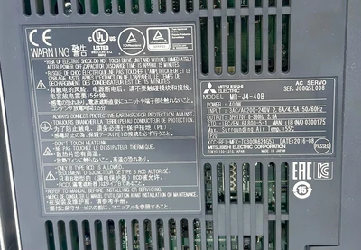 USED MITSUBISHI MR-J4-40B
