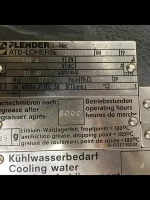 USED FLENDER ANWA-225SE-04F