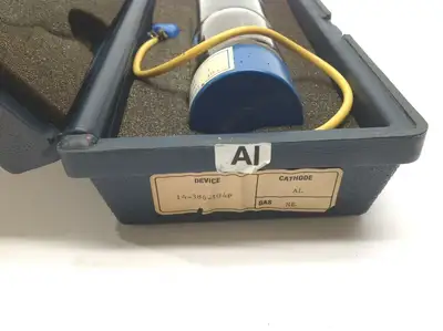 USED FISHER AL ELEMENT NE GAS HOLLOW CATHODE TUBE BULB