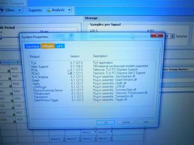 Used TEKTRONIX TLA6402 Analyzer Testers Texas US | Aucto #1307276