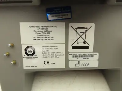 Neoprobe 2200 Neoprobe NEO2000 Gamma Detection Final Assy Console No Probe