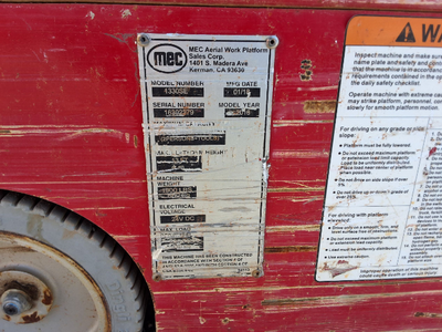 Used 2018 1330SE MEC Scissor Lifters North Carolina US | Stack Equipment #1418889