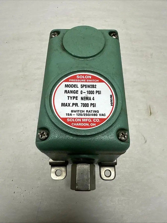 New | in-Stock SOLON 5PSW2B2 Miscellaneous Equipment (Electrical & Power) | Surplus Asset Holdings #1197948