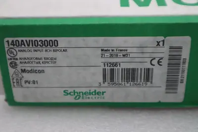 Schneider Modicon 140AVI03000 PLC Module FACTORY SEALED NEW UNIT STOCK G362