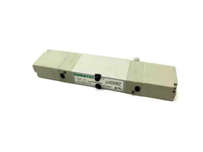USED NUMATICS PNEUMATIC SOLENOID VALVE 2-POS 4-WAY 24VDC 120PSIG