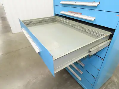 Nu-Era Tool Storage Cabinet Modular 8 Drawer 45x28x61" Stanley Lista Vidmar Read