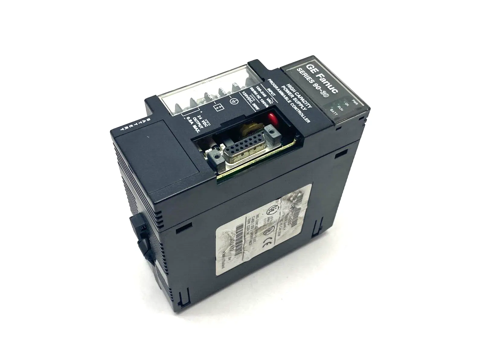 USED GE FANUC HIGH CAPACITY POWER SUPPLY PROGRAMMABLE CONTROLLER