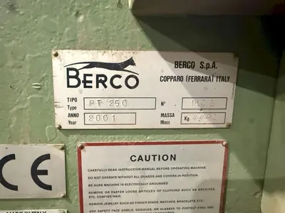 USED BERCO PT250