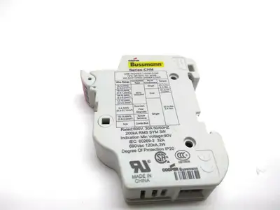 New | in-Stock Cooper Bussmann 32A Fuseholder Rail Mount Fuse Accessories Michigan US | Maverick Industrial Sales #1389210