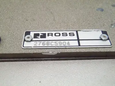 Used Ross 2768C5904 Pump & Valve Parts Michigan US | Maverick Industrial Sales #1410701