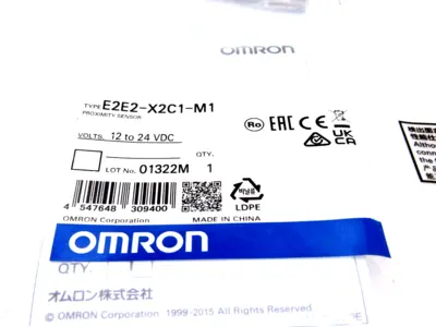 NEW OMRON E2E2-X2C1-M1 PROXIMITY SENSOR 12-24VDC E2E2X2C1M1