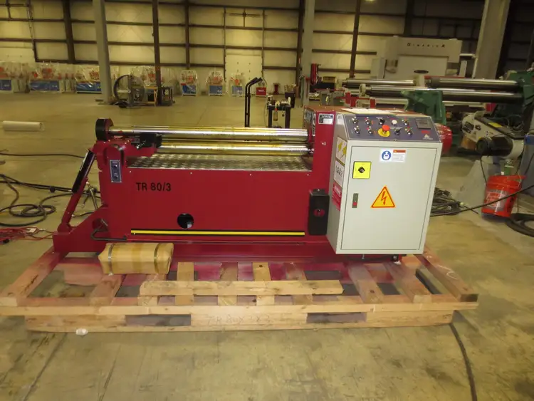 LEMAS TR 80/3 Plate Bending Rolls including Pinch | Fahey Machinery Co., Inc.