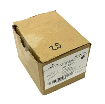 New | in-Stock Appleton Malleable Clamp Back 3/4" Trade Size 25-PACK Electrical Fittings Michigan US | Maverick Industrial Sales #1495952